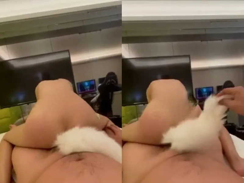 Sau khi đá trứng cút rung bướm, còn bị bắt liếm cây hàng mỏi miệng.